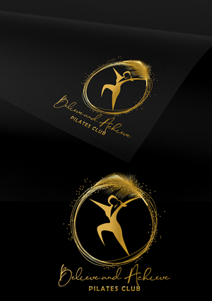 Logo Design by ninja design art for Believe and Achieve Pilates Club  | Design #28708688