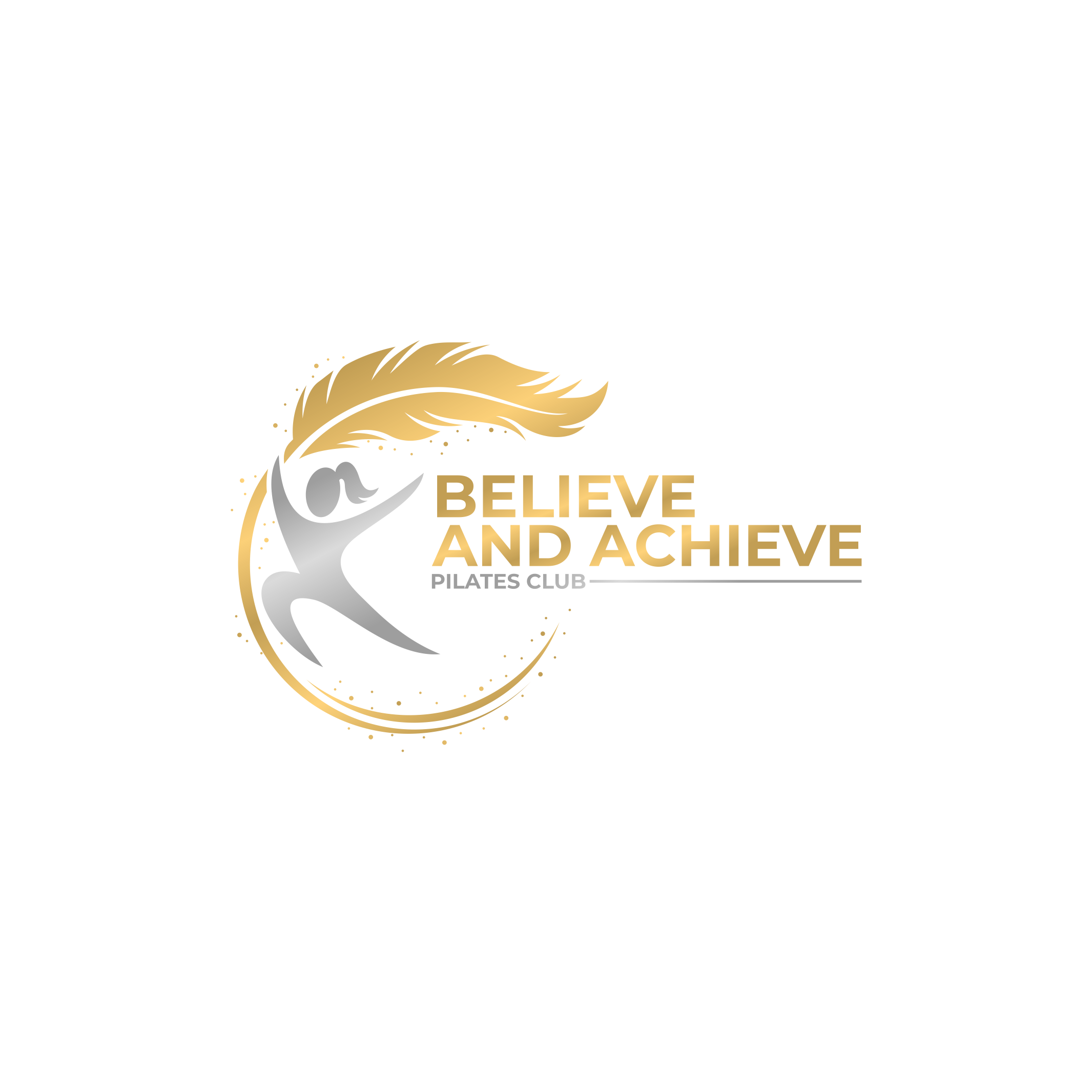 Logo Design by Koyama for Believe and Achieve Pilates Club  | Design #28708190