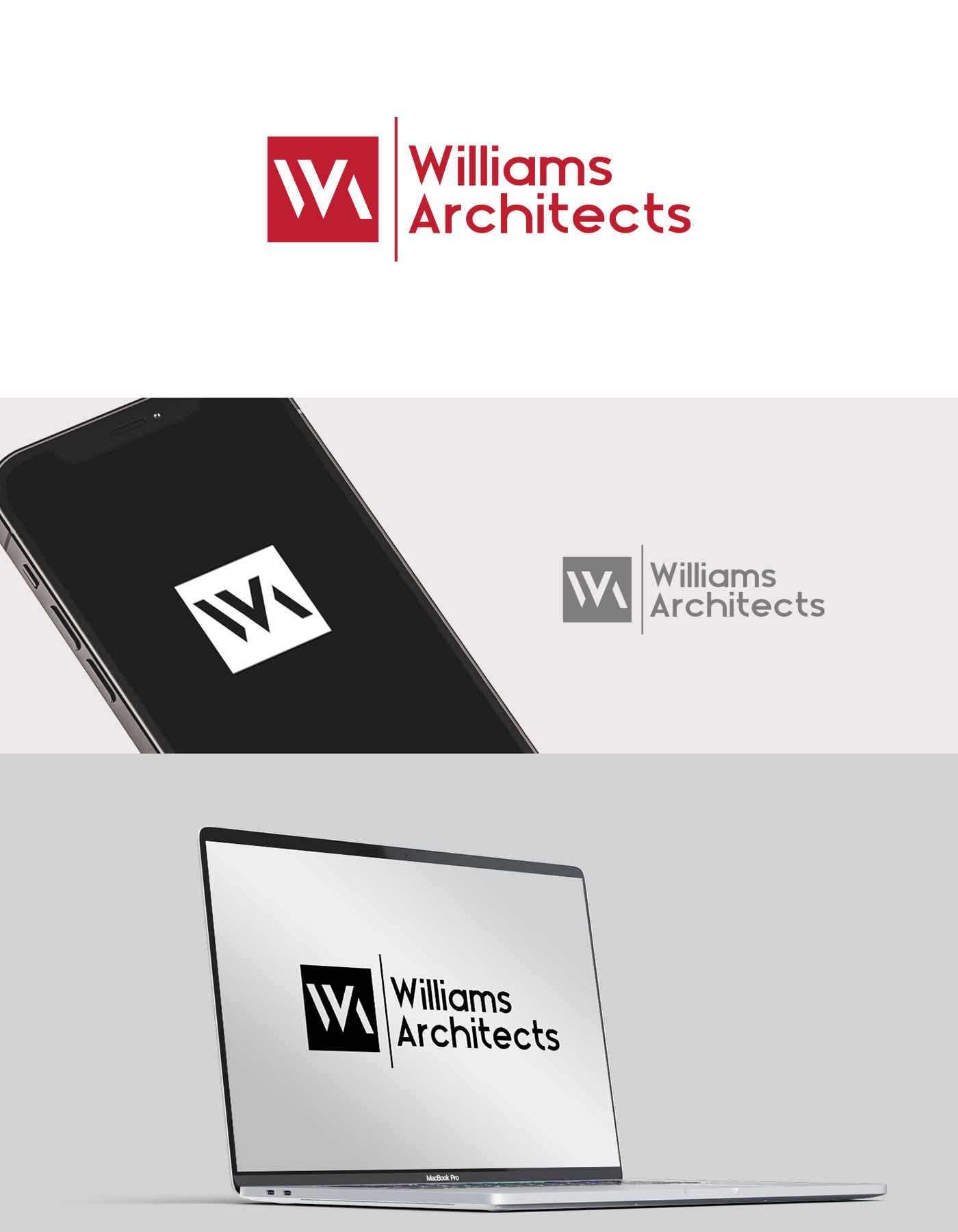 Logo Design by ILLUSTRATOR PRO for Williams Architects | Design #28757278