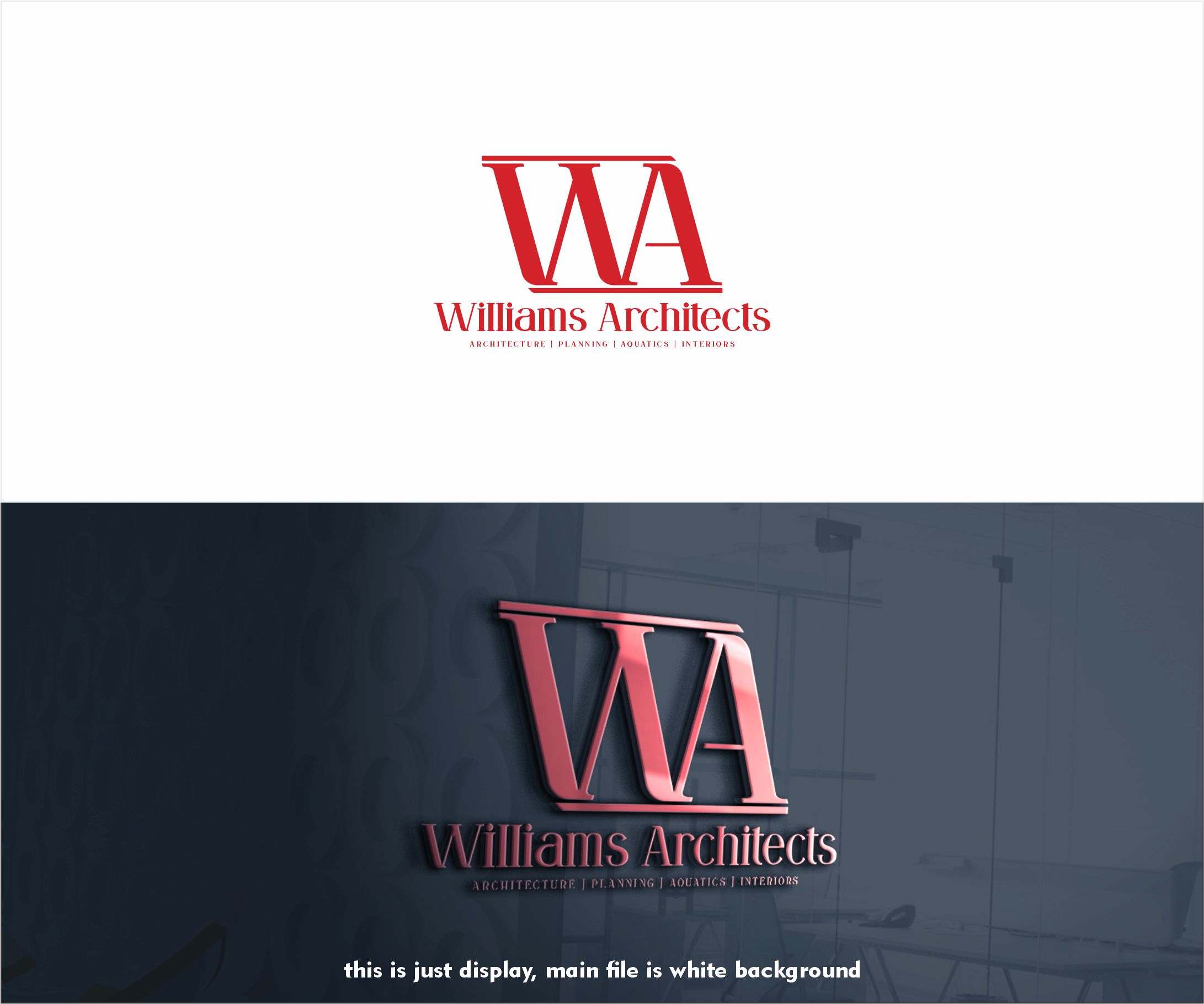 Logo Design by alkaline for Williams Architects | Design #28708209