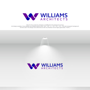 Logo Design by MD SHANAWAS7 for Williams Architects | Design: #28715284