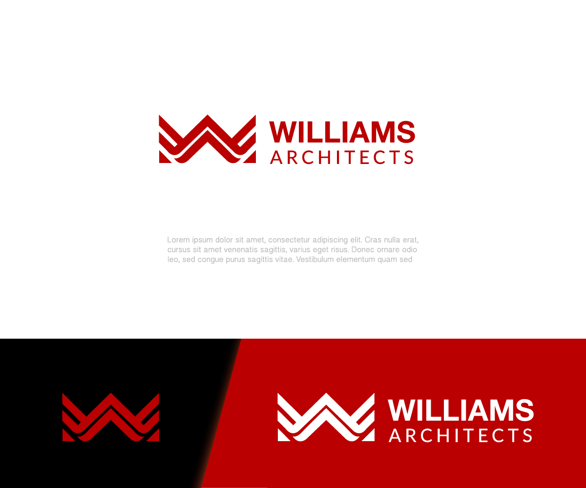 Logo Design by edwinnegz1 for Williams Architects | Design #28716483