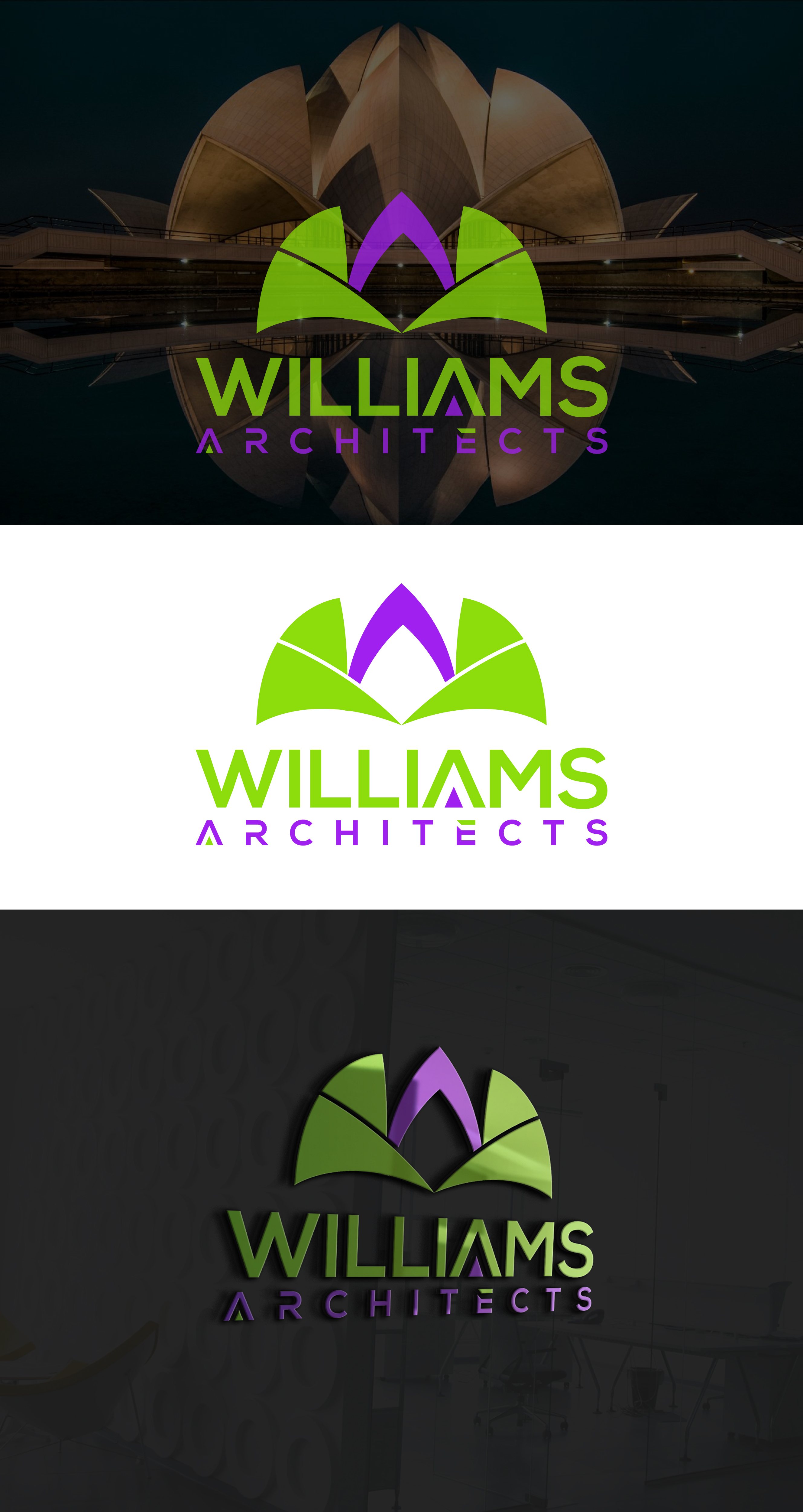 Logo Design by Mongsh for Williams Architects | Design #28717795