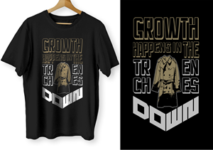 T-shirt Design by SAI DESIGNS for DOWN APPAREL | Design: #28739925