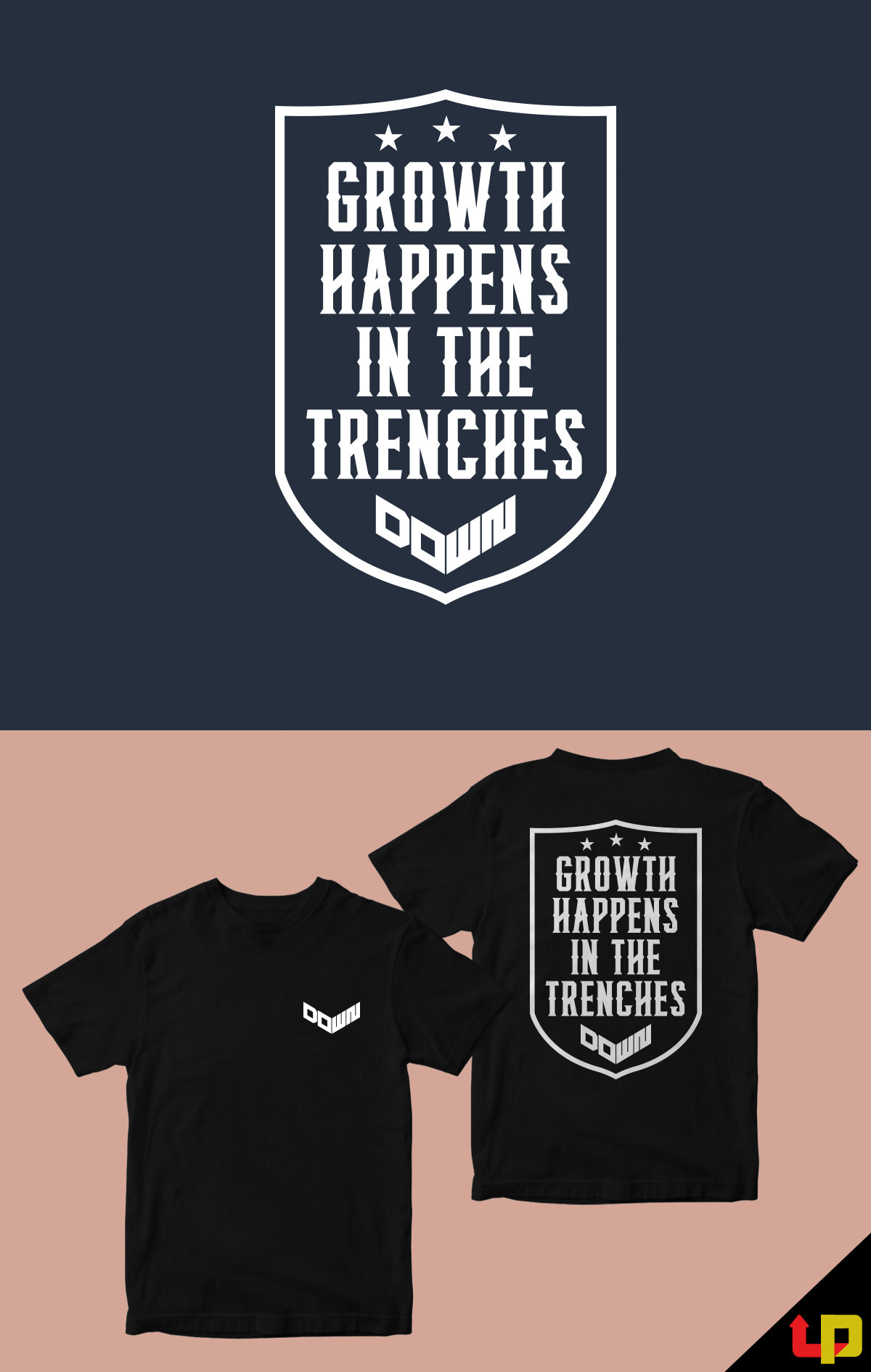 Diseño de Camiseta por Uprinteez para DOWN APPAREL | Diseño #28743174