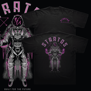 Cool shirt design for Stratos decentralized storage, database and computation network | T-shirt Design by Rifqi 7