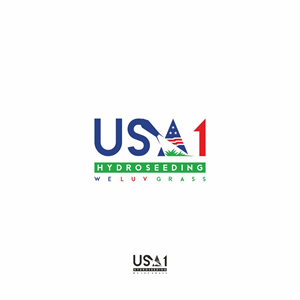 USA 1 HYDROSEEDING | Logo Design by Ashani Bhattacharya