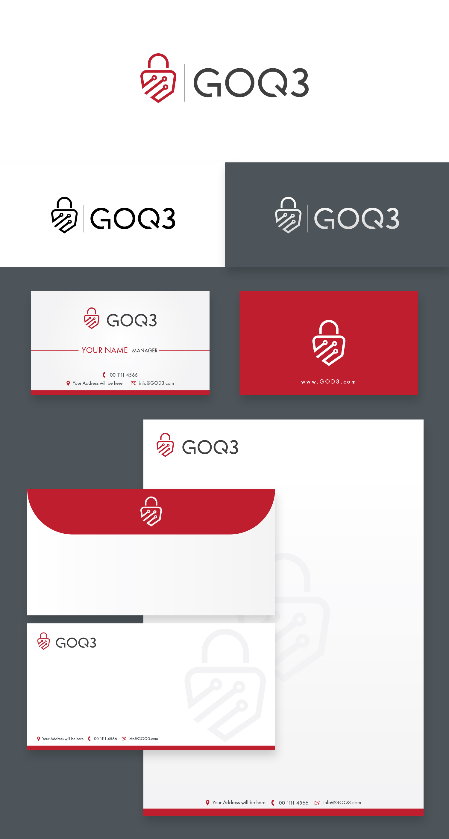 Logo Design by MG.graphics for GOQ3 | Design #28711359