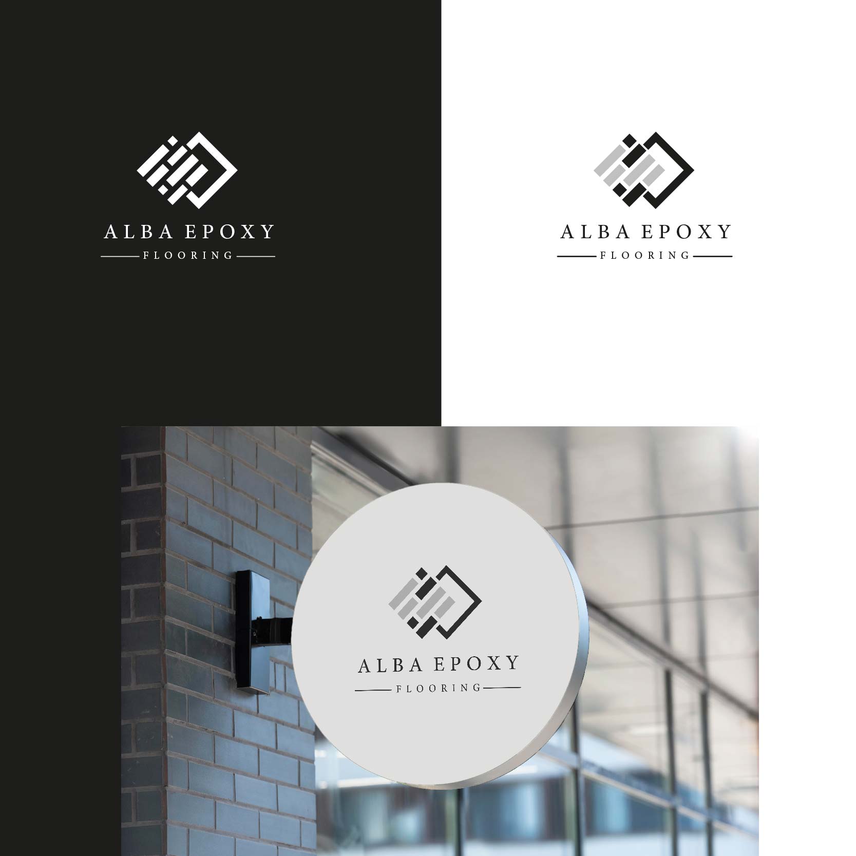 Logo Design by Devo Creative for Alba Epoxy Flooring  | Design #28712191