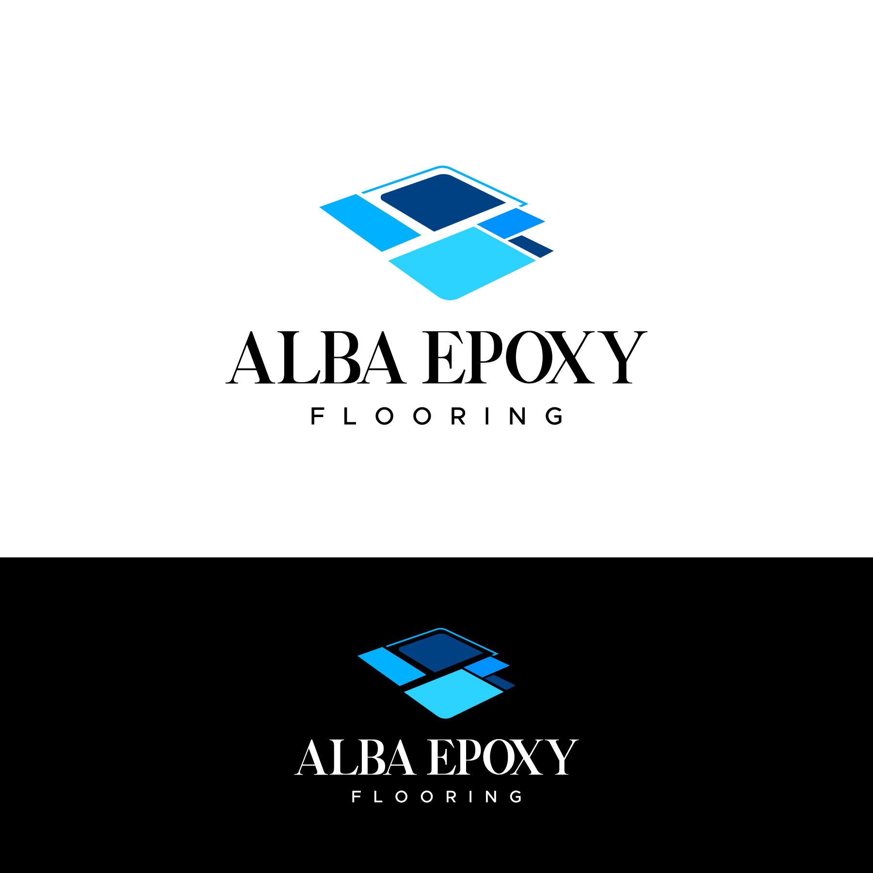 Logo Design by ZeneFashions for Alba Epoxy Flooring  | Design #28719084