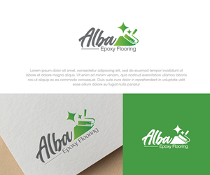 Logo Design by rycoote for Alba Epoxy Flooring  | Design #28711568