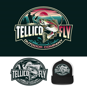 Tellico Fly - Outdoor Company | Logo Design by OR-PiXEL STUDIO ™