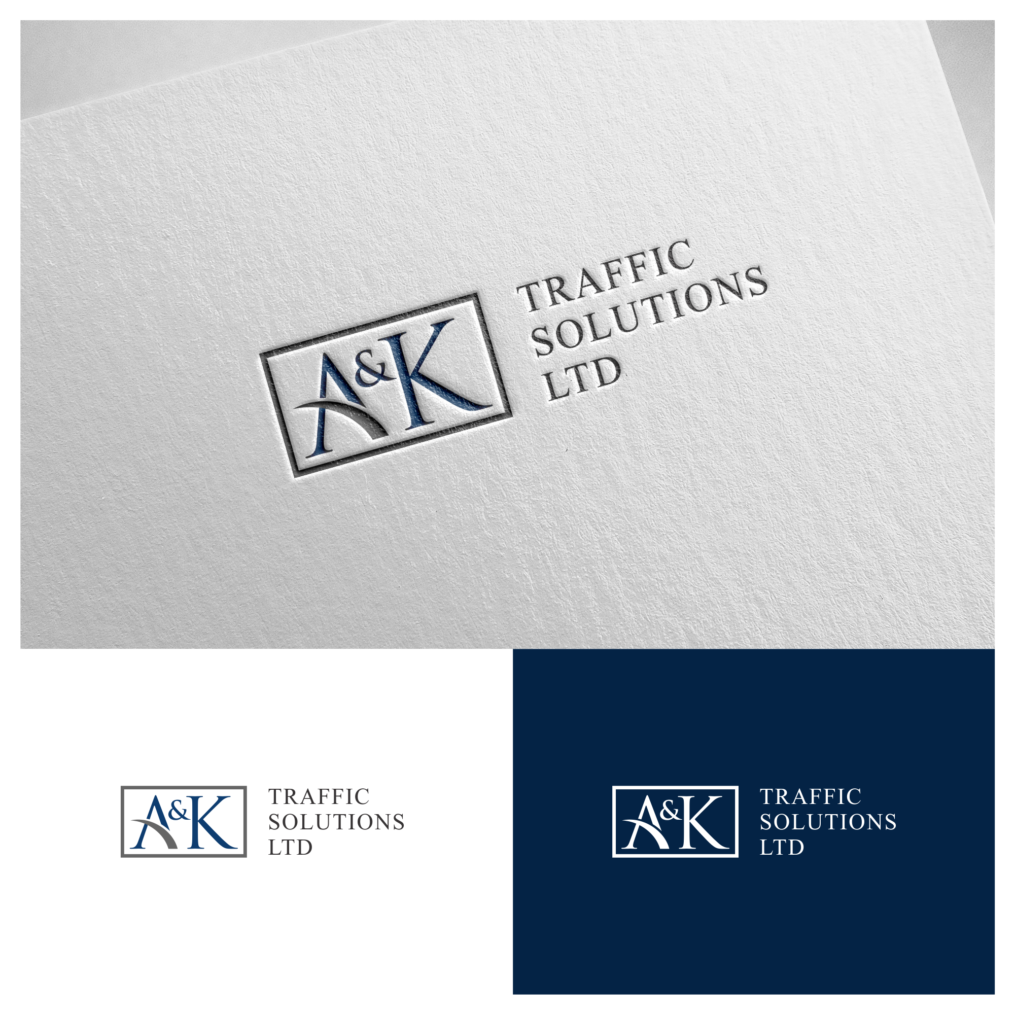 Logo Design by alzac for A&K Traffic Solutions | Design #28717516