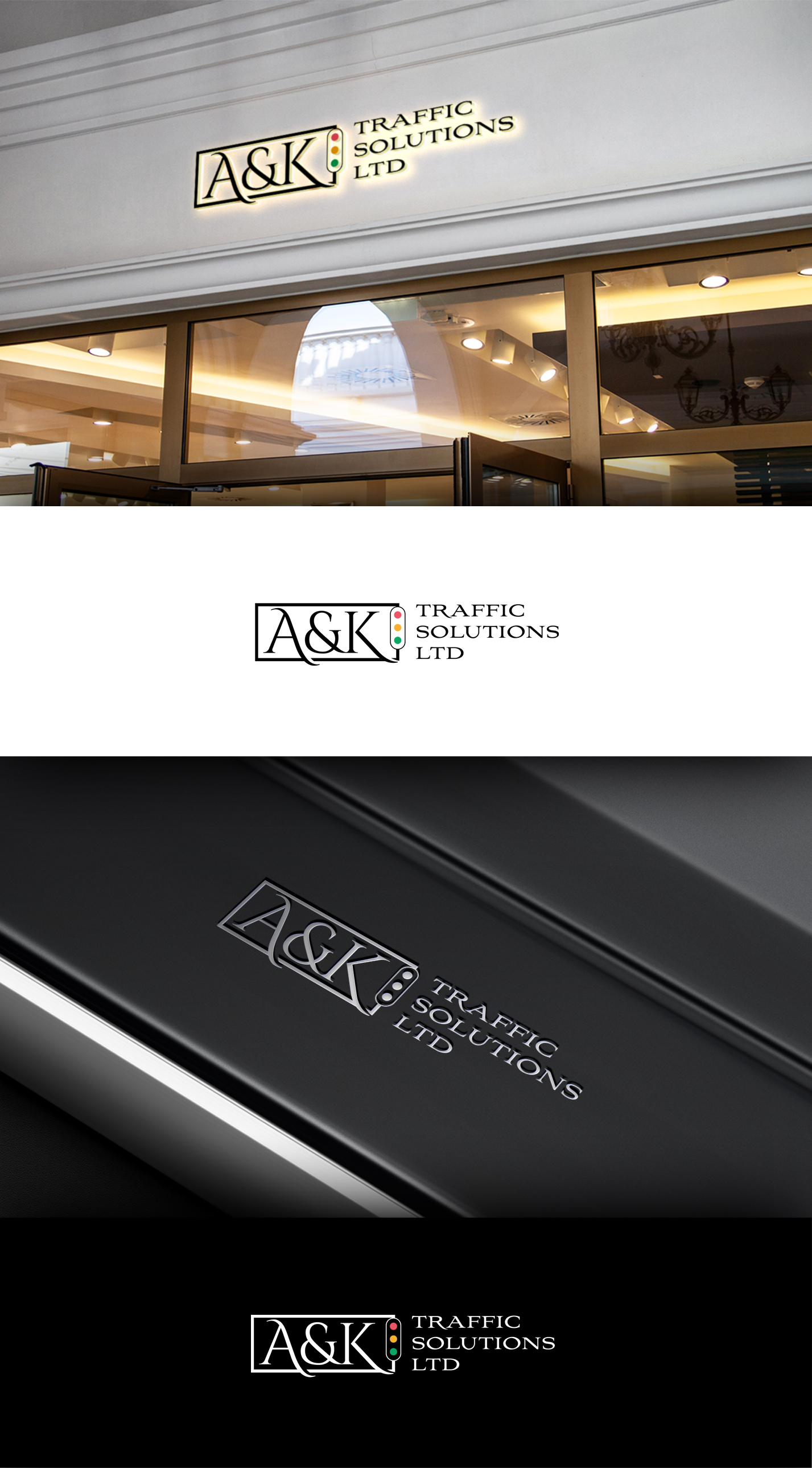 Diseño de Logo por SL Designer para A&K Traffic Solutions | Diseño #28716039