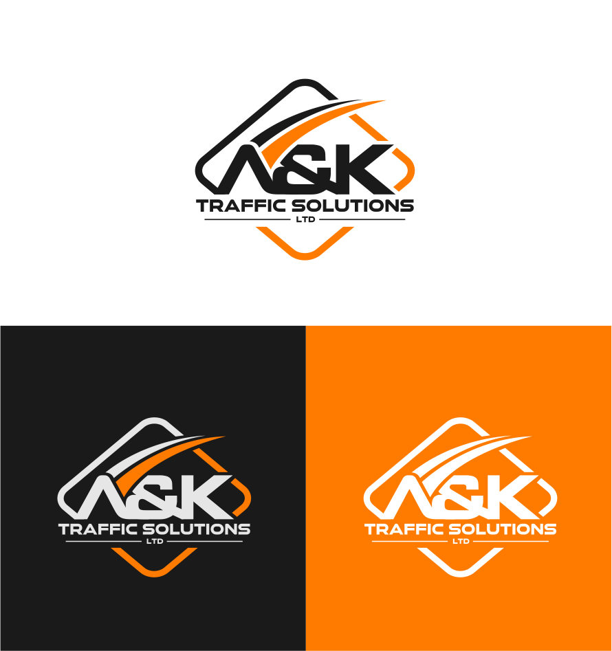 Logo Design by artswolf for A&K Traffic Solutions | Design #28717586