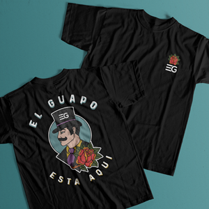 EL GUAPO First Graphic T-Shirt Launch  | Diseño de Camiseta por thedriftshop