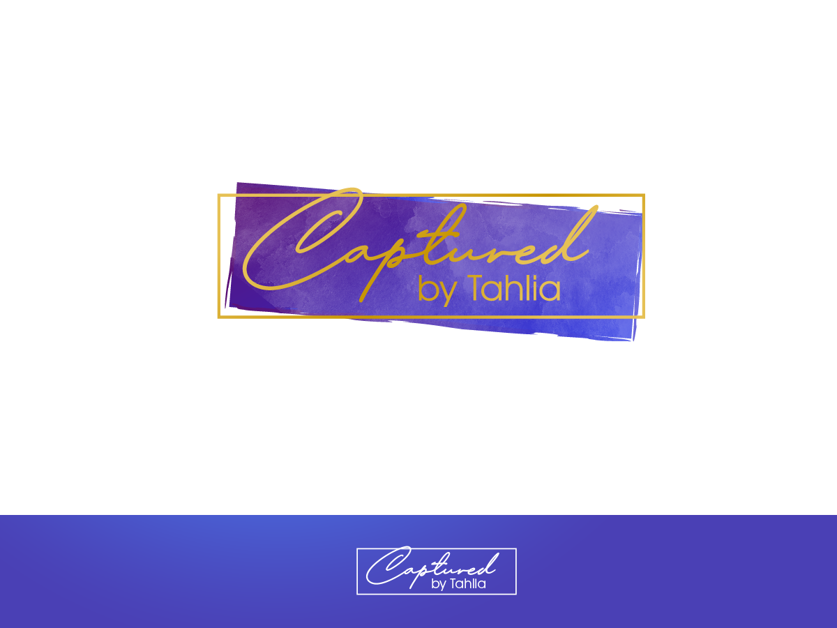 Logo Design by Caribu inc for Captured by Tahlia | Design #28741957