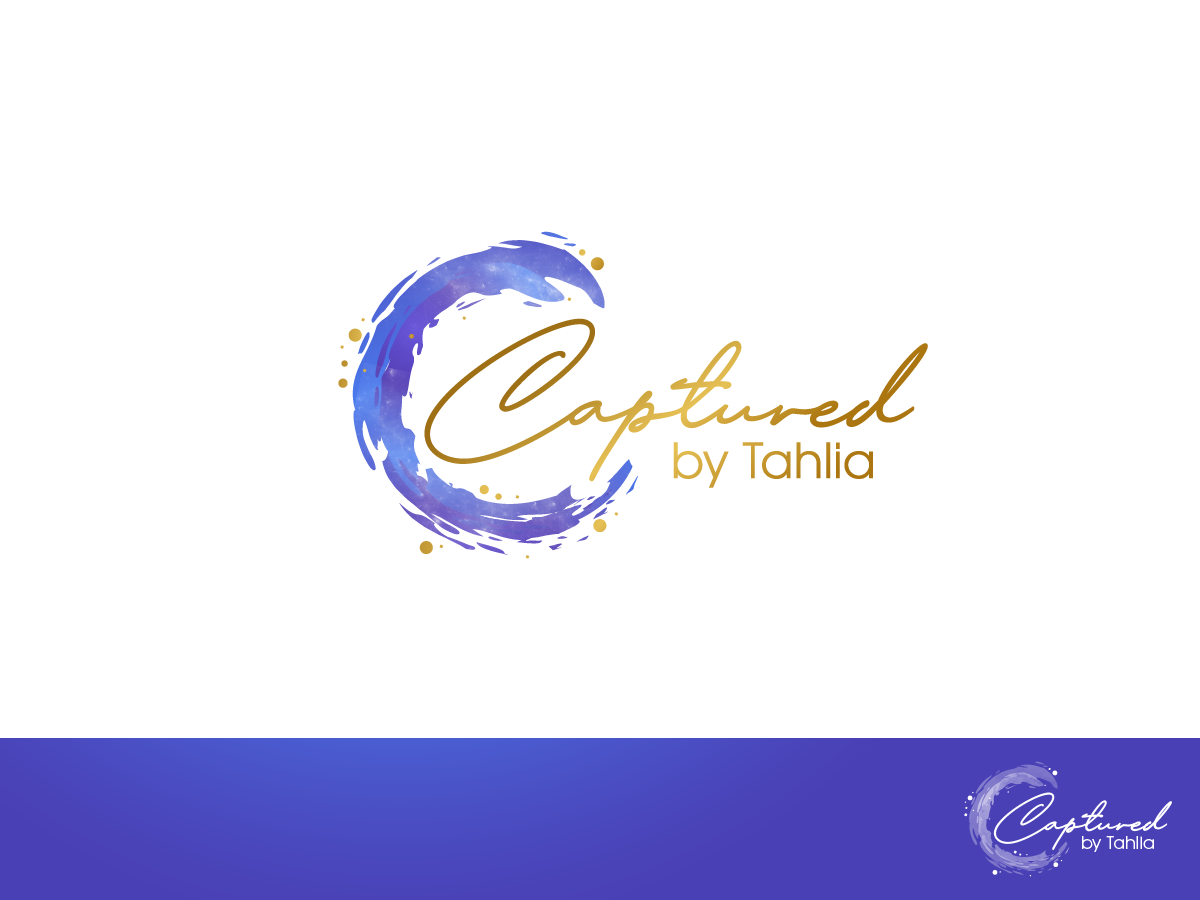Logo Design by Caribu inc for Captured by Tahlia | Design #28741958
