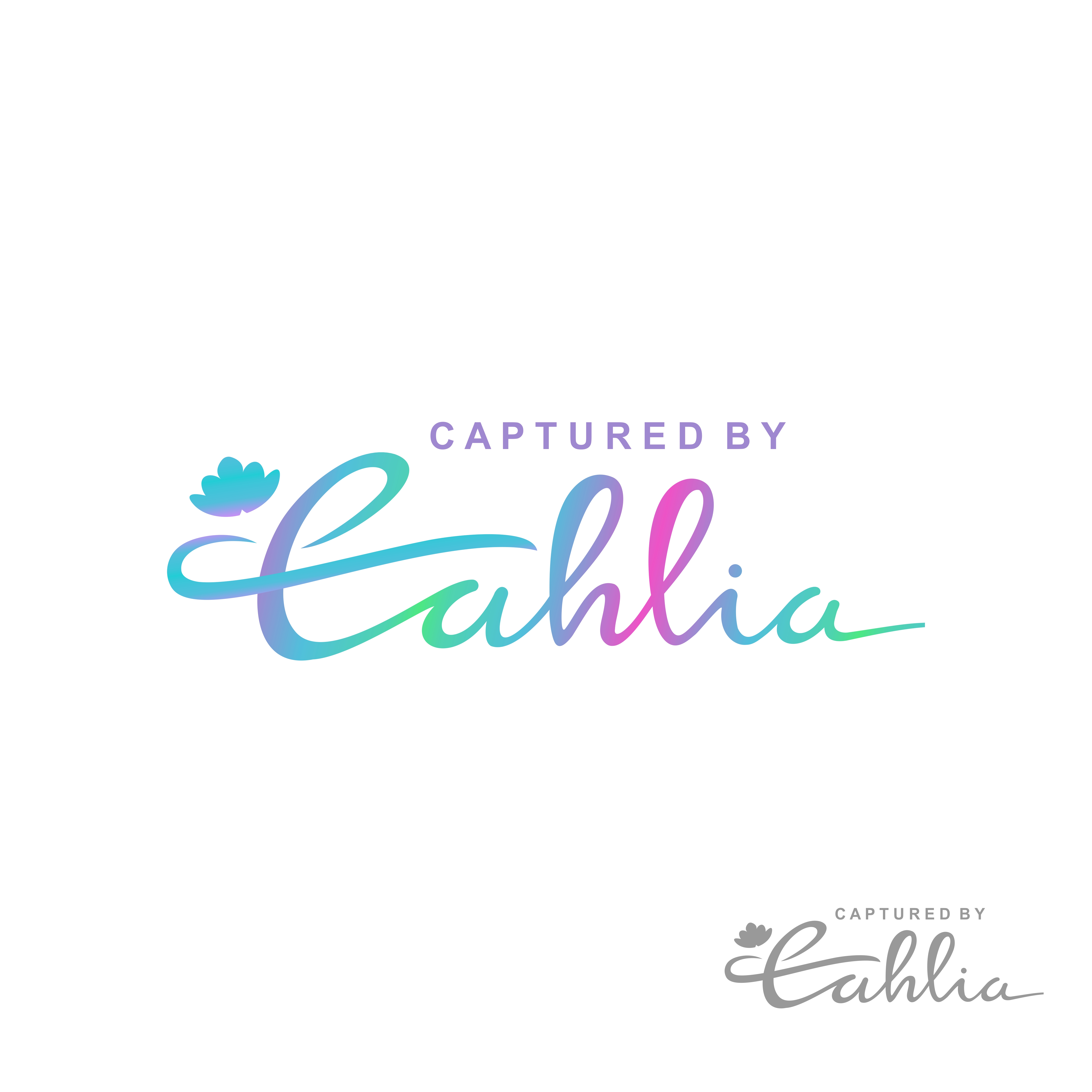 Logo Design by Heksa sigita for Captured by Tahlia | Design #28727776