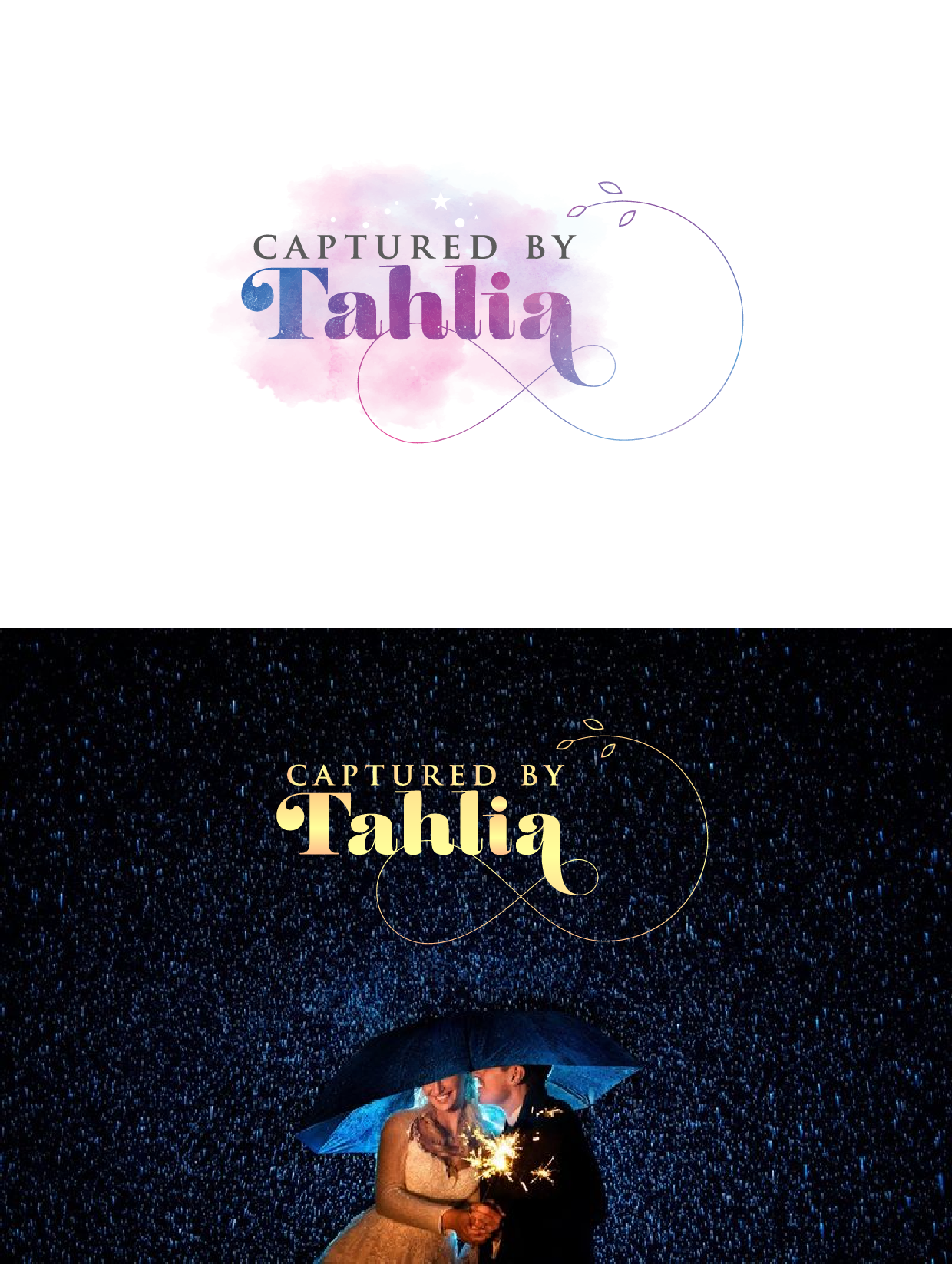 Logo Design by ashantha for Captured by Tahlia | Design #28731651