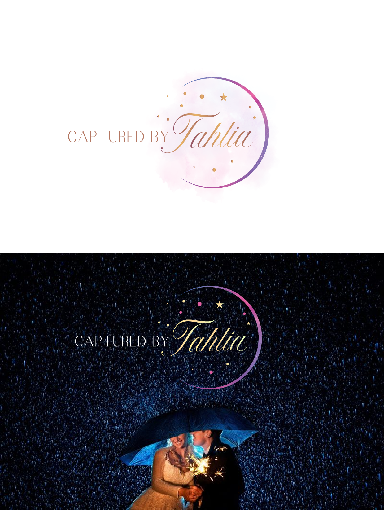 Logo Design by ashantha for Captured by Tahlia | Design #28731665
