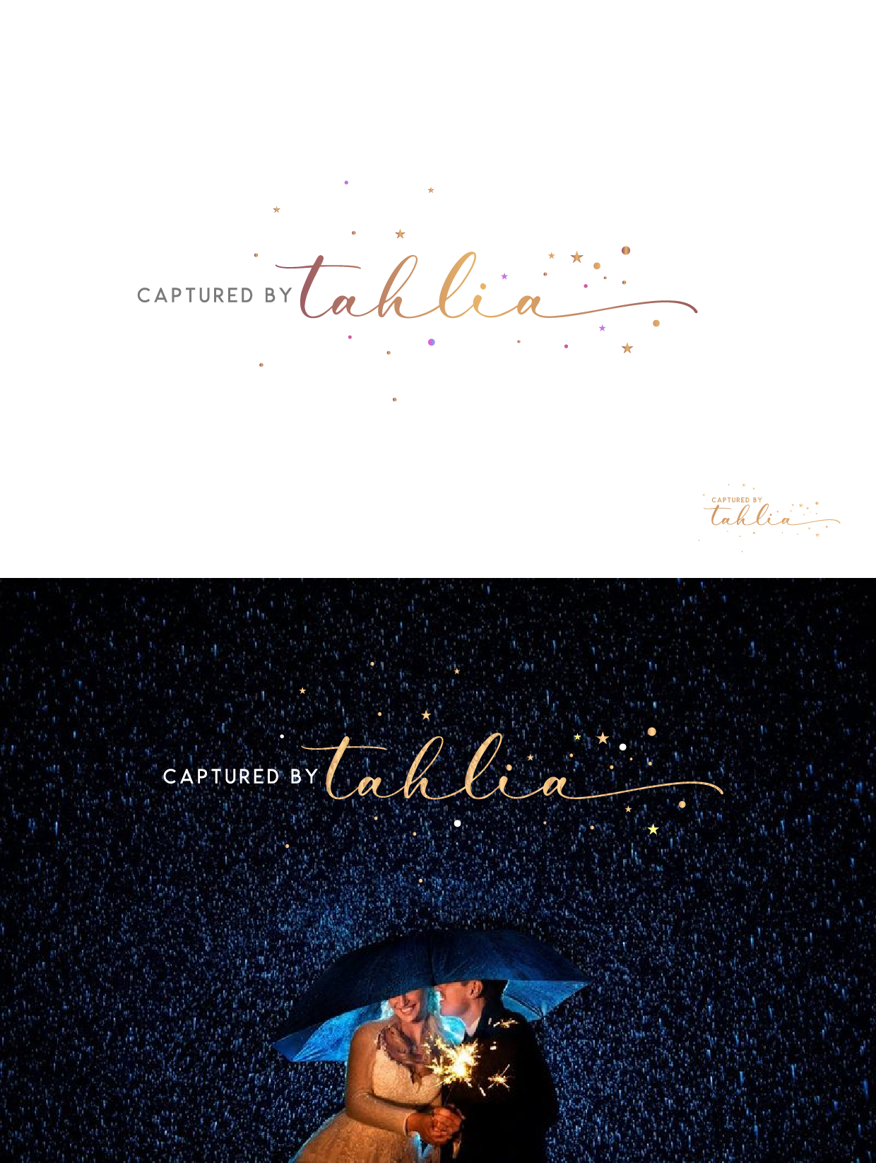 Logo Design by ashantha for Captured by Tahlia | Design #28733563