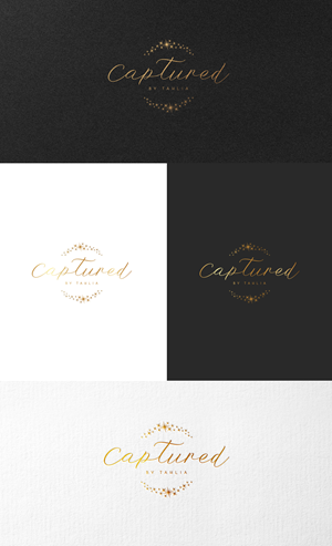 Logo-Design von GLDesigns für Captured by Tahlia | Design: #28714721
