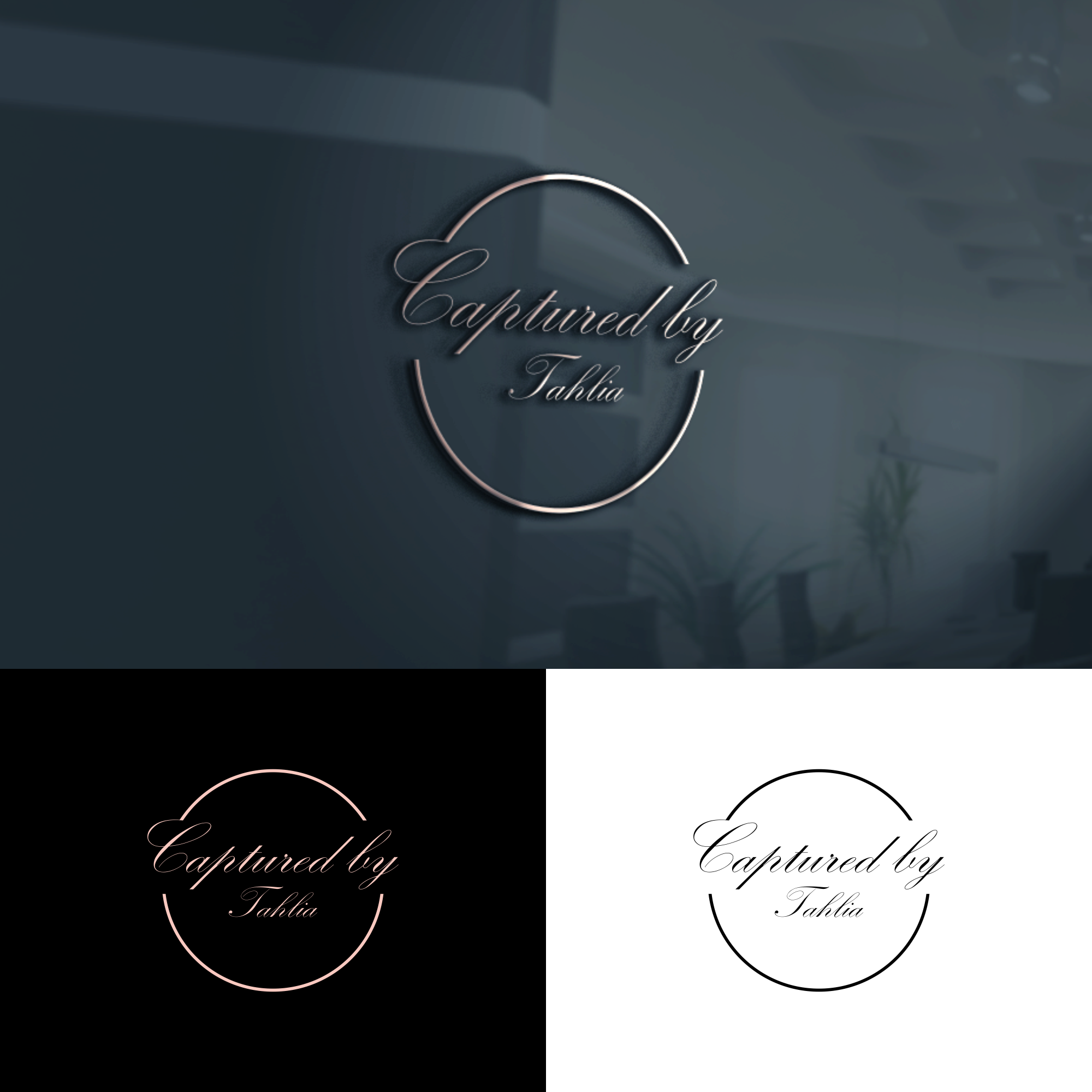 Logo-Design von anak mama für Captured by Tahlia | Design #28717189