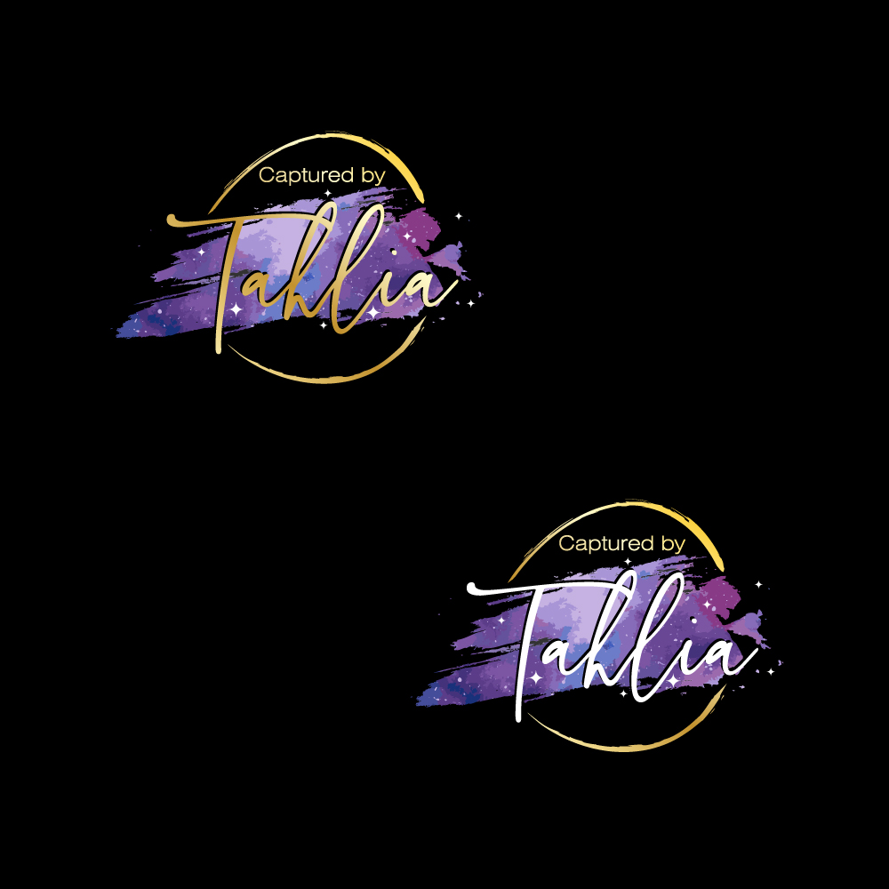 Logo Design by I designs for Captured by Tahlia | Design #28716789