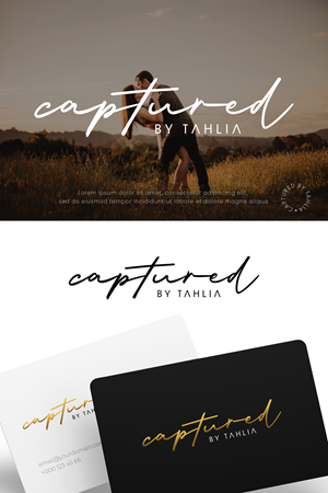 Diseño de Logo por Asya Logo para Captured by Tahlia | Diseño #28726413