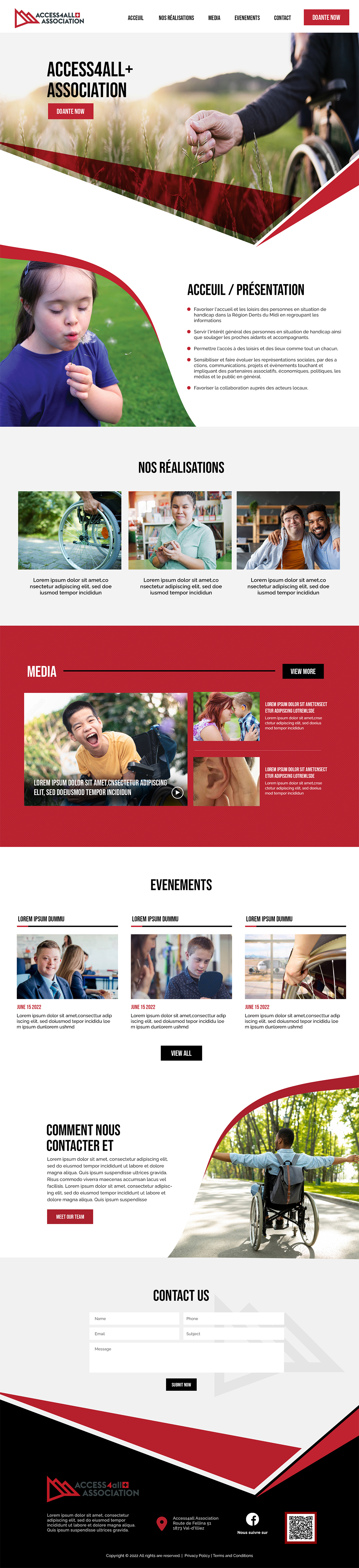 Web Design by MAHABA for this project | Design #28732393