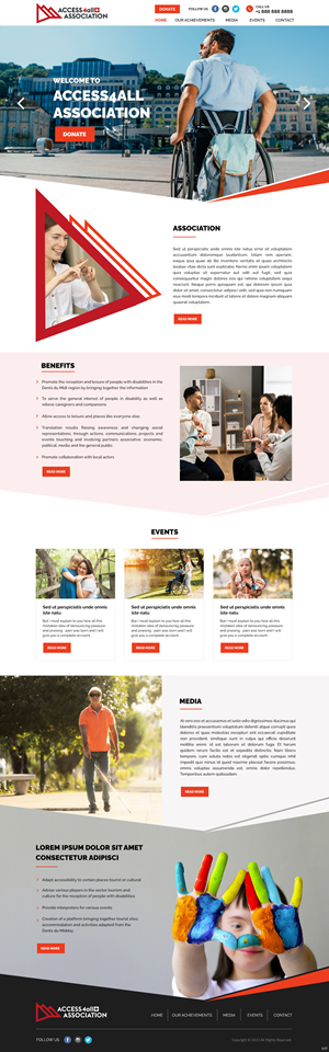 Web Design by pb for this project | Design: #28720370