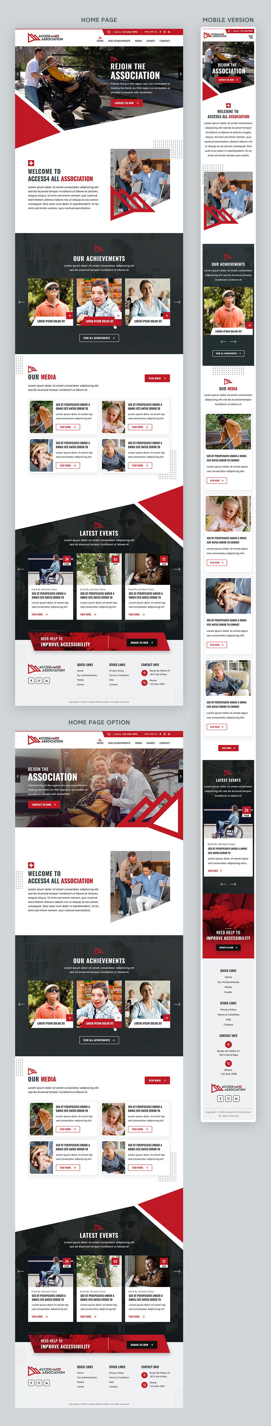 Web Design by sai.designer87 for this project | Design #28723385