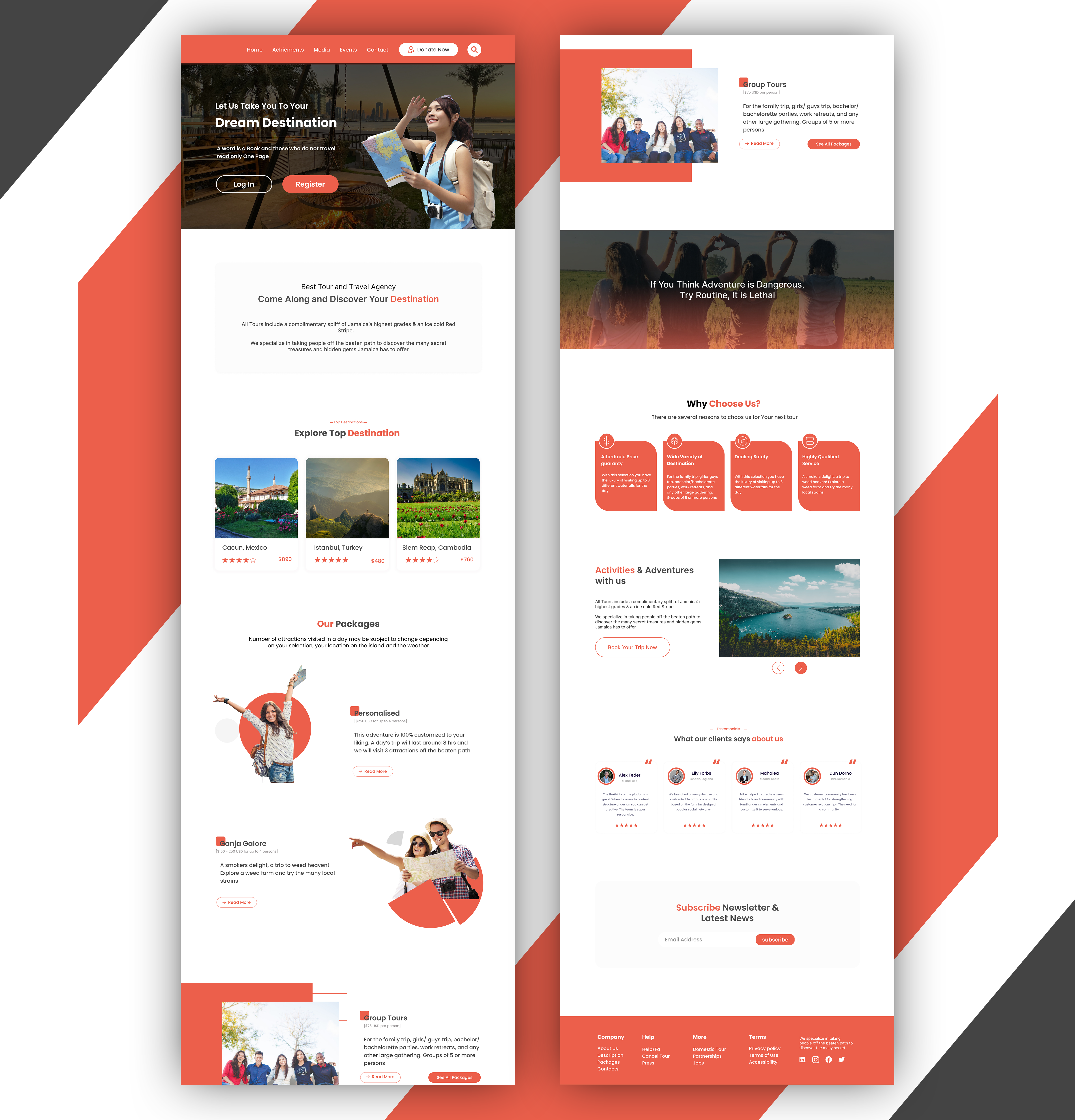 Web Design by Samahir Sharif for this project | Design #28727114