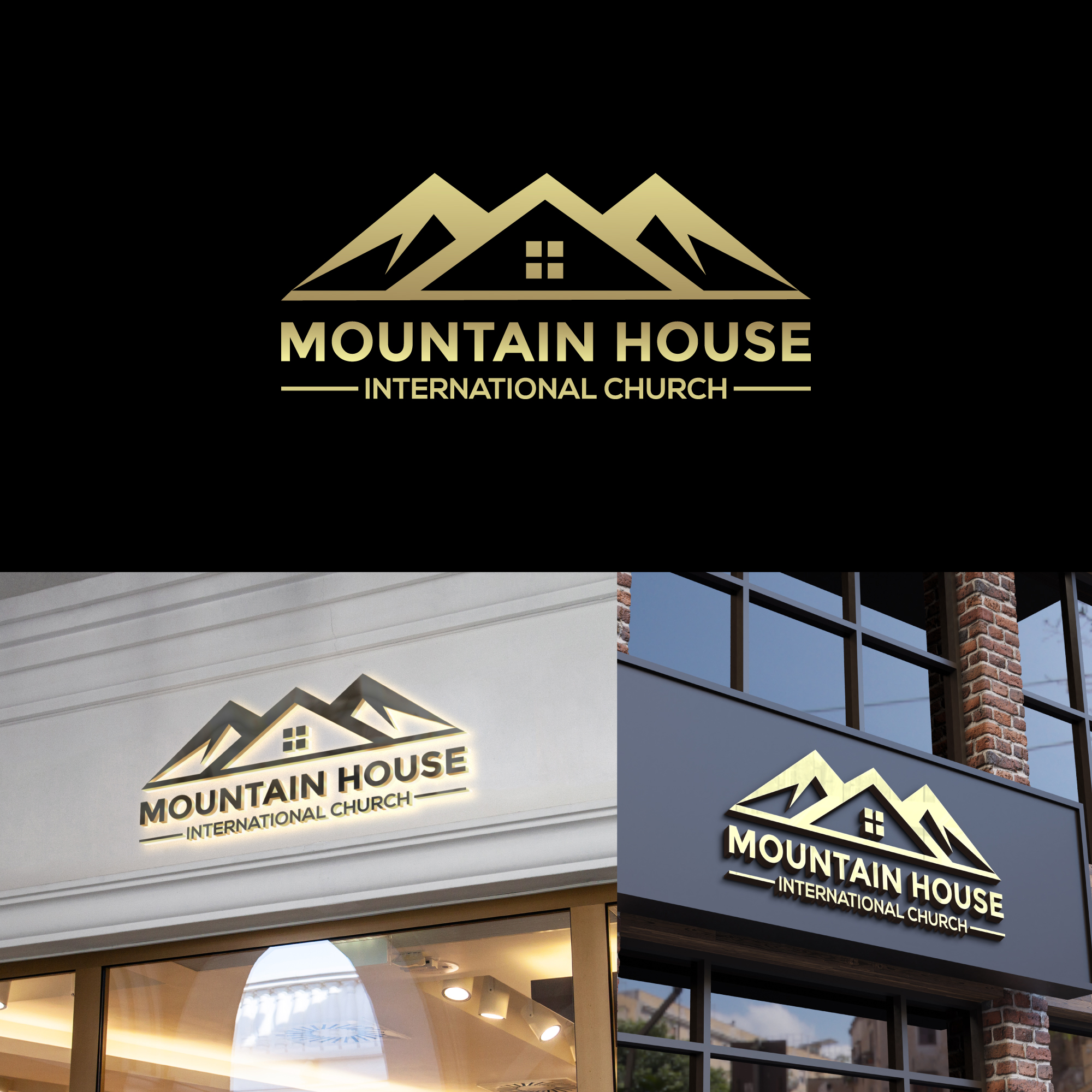 Logo Design by riyad123 for Mountain House | Design #28717876