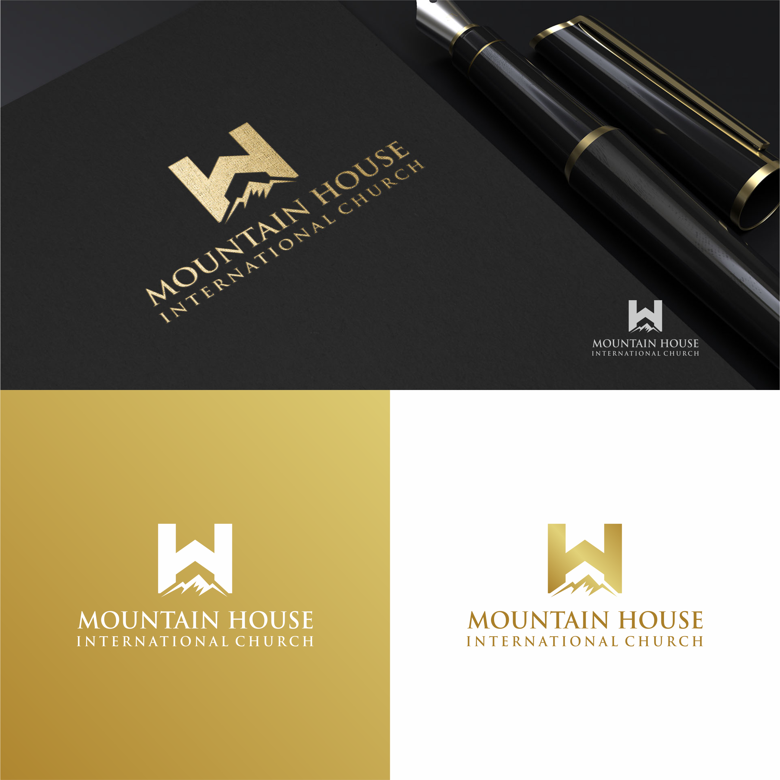 Logo Design by ndra for Mountain House | Design #28722289