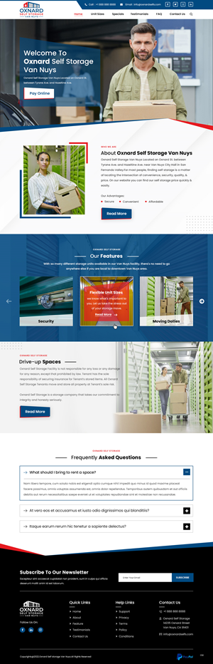 Web Design by pb for this project | Design: #28731831