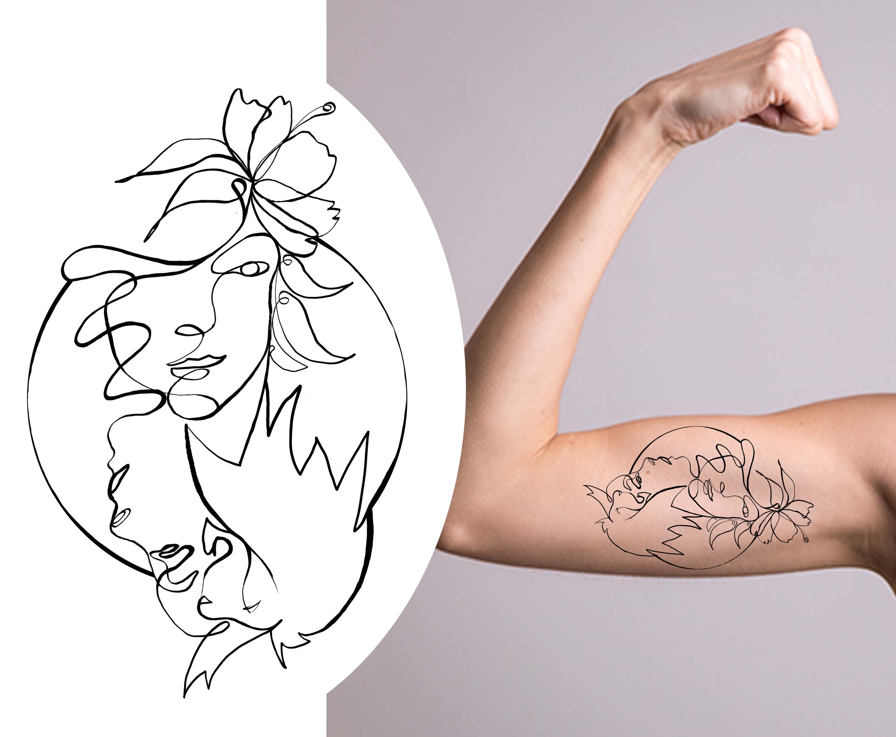 Tattoo Design by ioio for this project | Design #28745689