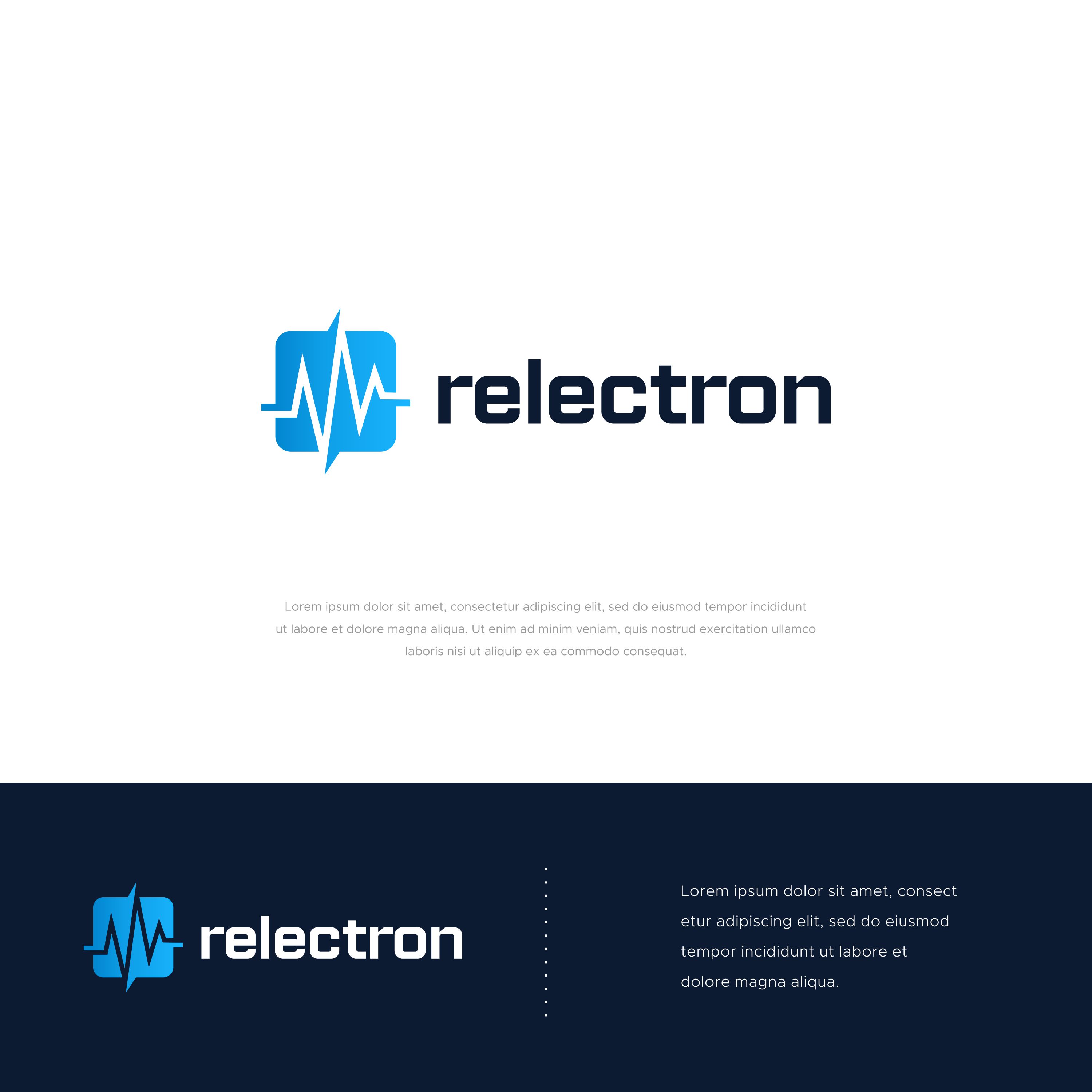 Logo Design by ge.logo for RELECTRON  | Design #28761022