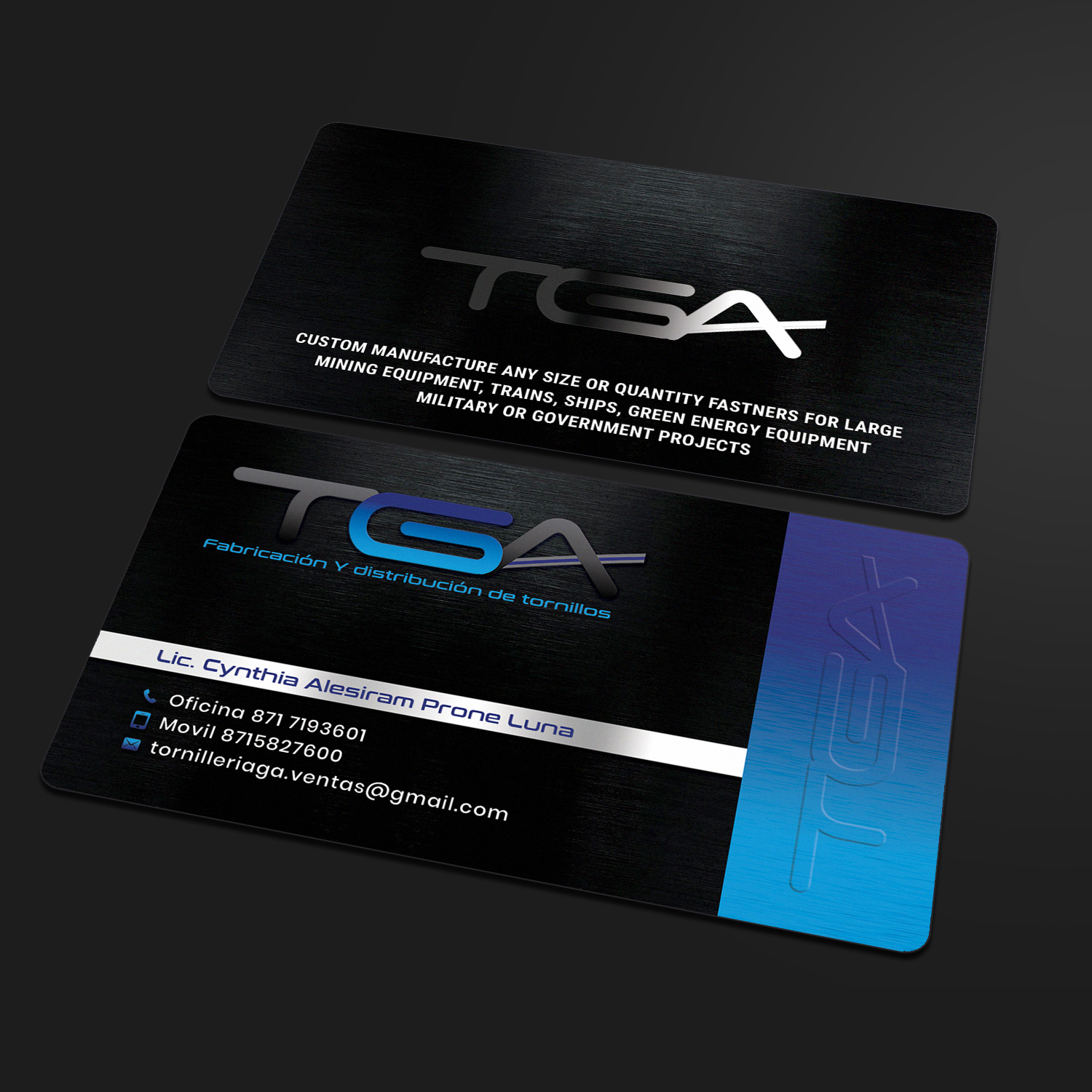 Visitenkarten-Design von Sandaruwan für TGA | Design #28731276