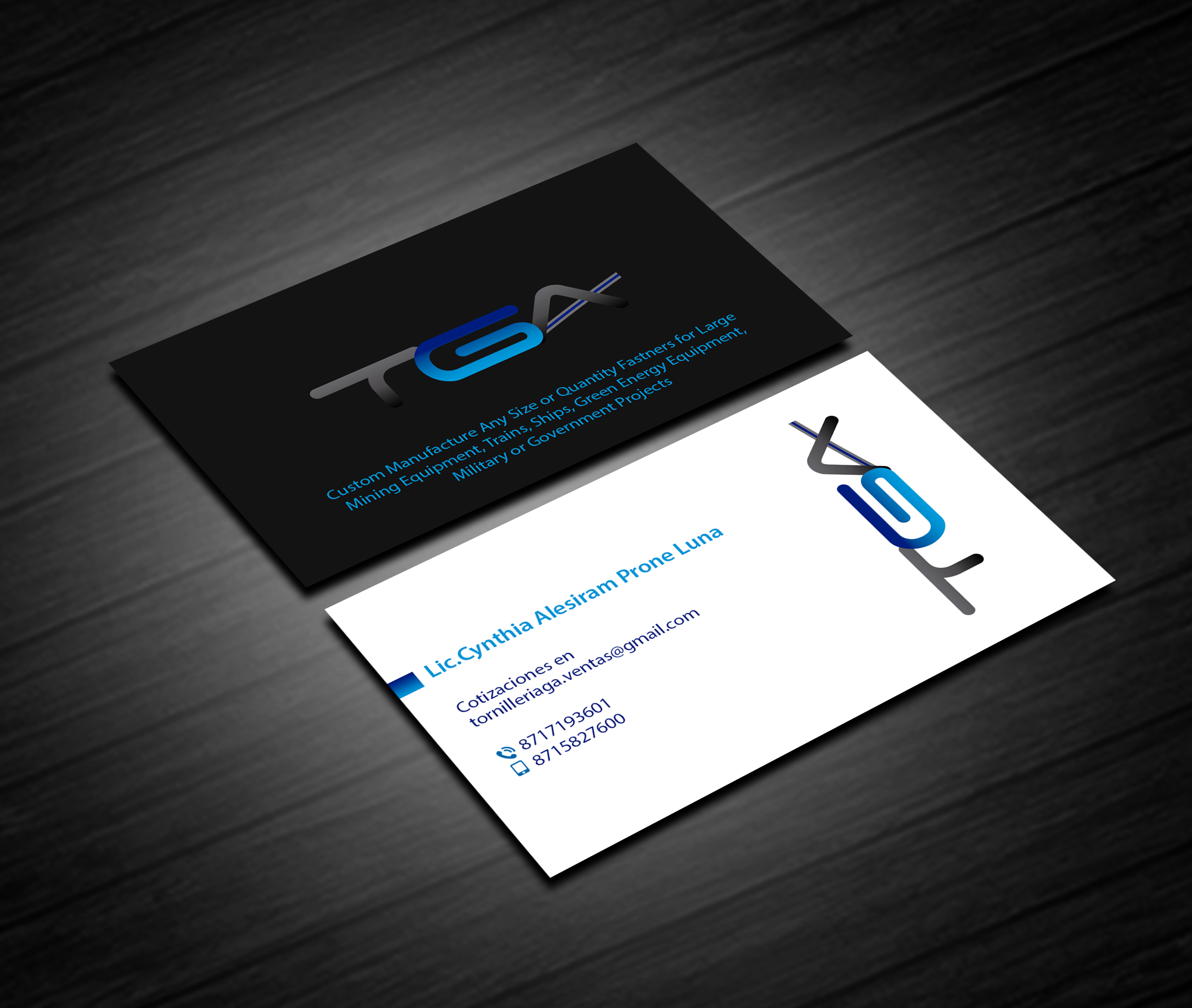 Business Card Design by Creations Box 2015 for TGA | Design #28728144