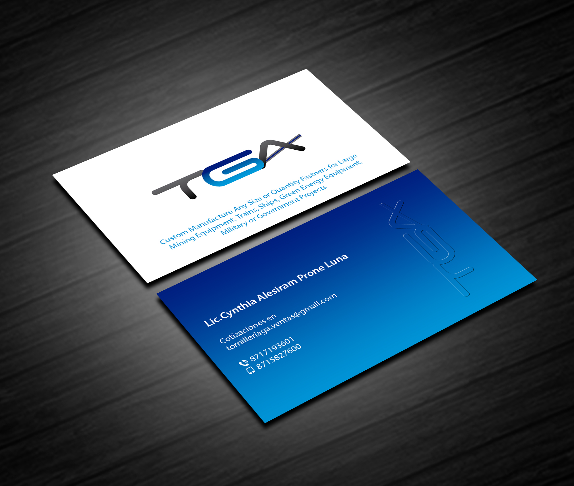Business Card Design by Creations Box 2015 for TGA | Design #28728145