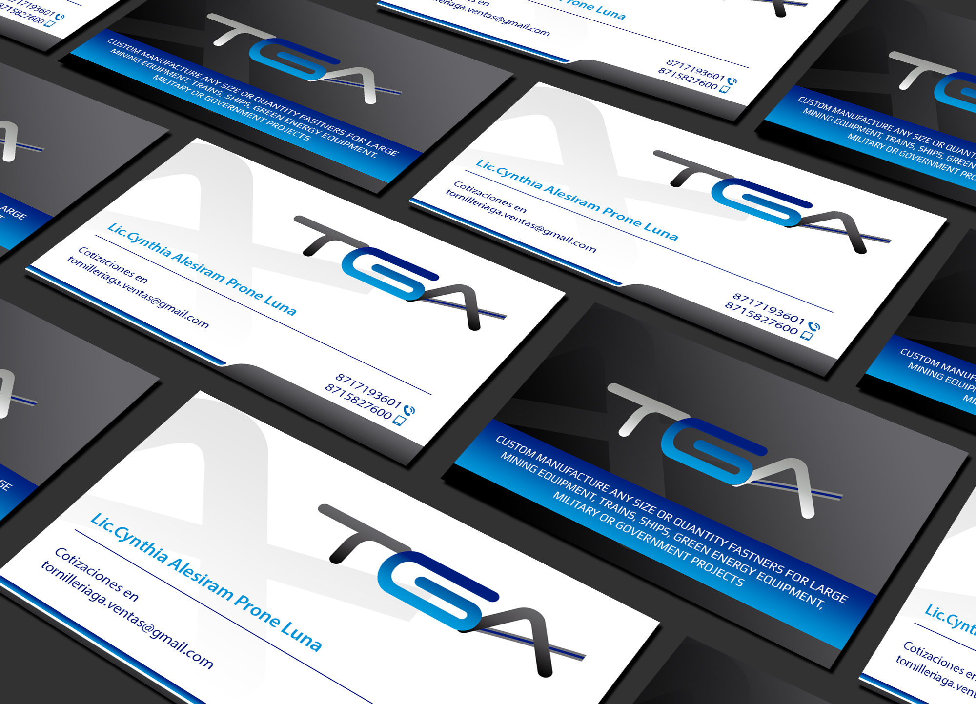 Business Card Design by Creations Box 2015 for TGA | Design #28728146