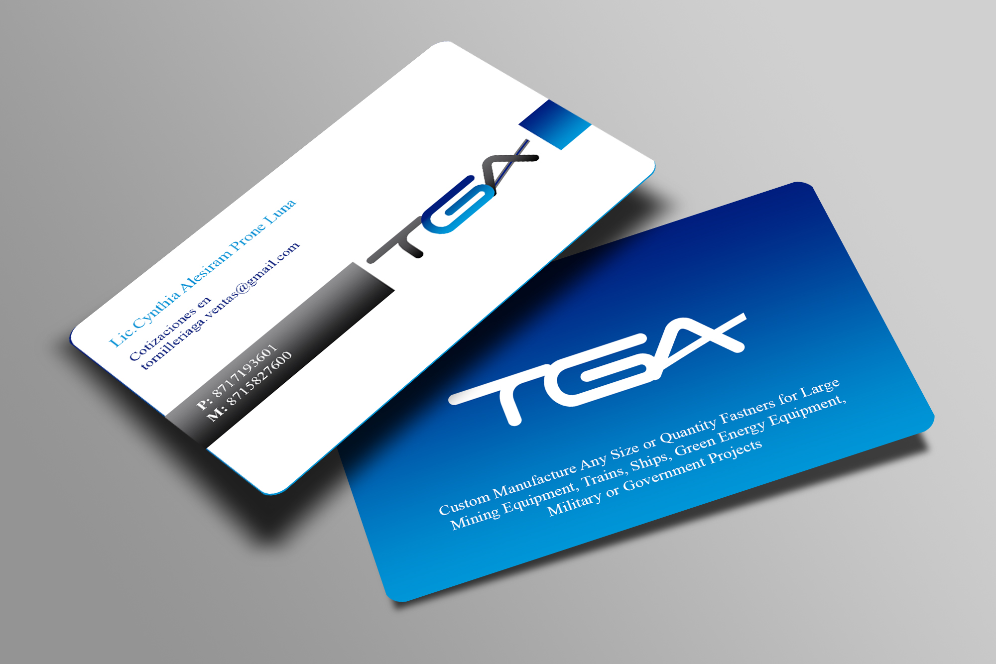 Business Card Design by Creations Box 2015 for TGA | Design #28728147