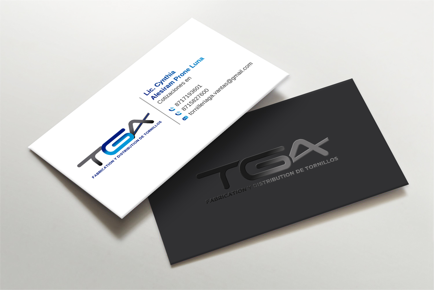 Business Card Design by LAXMI DESIGNHUB for TGA | Design #28723538