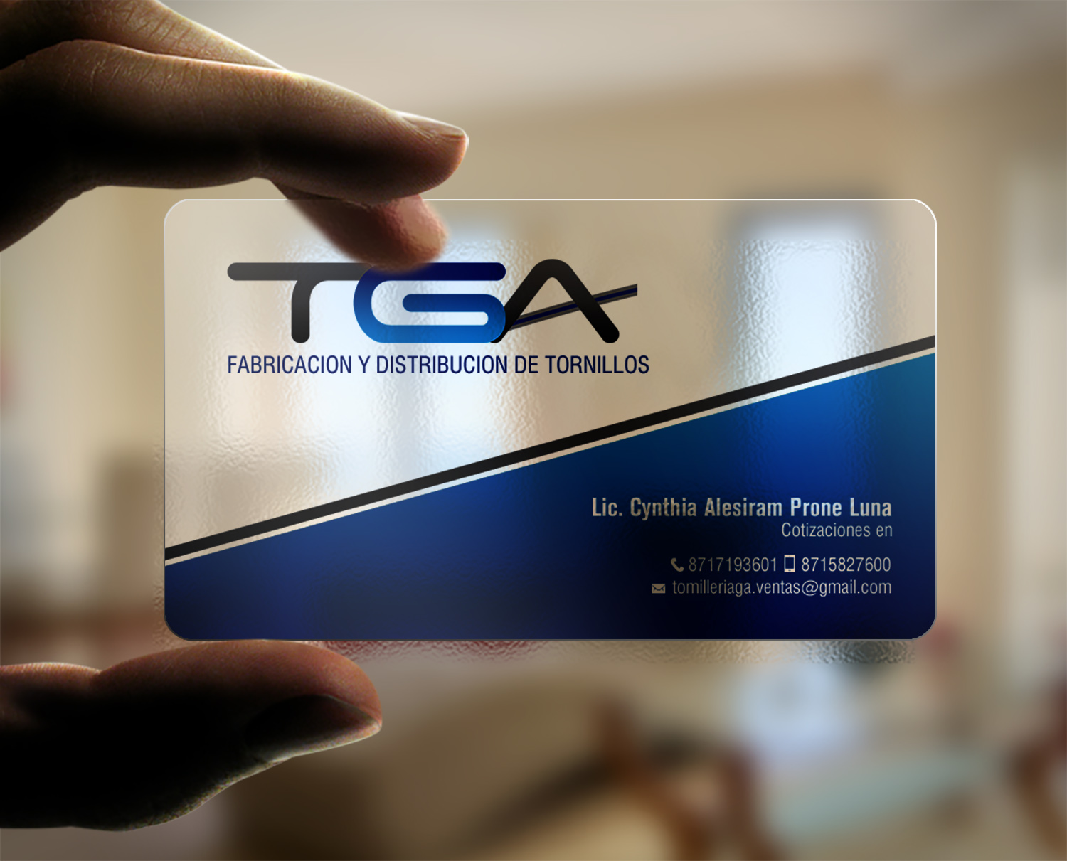 Business Card Design by chandrayaan.creative for TGA | Design #28723661