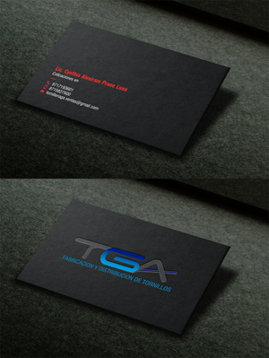 Business Card Design by chandrayaan.creative for TGA | Design: #28727543