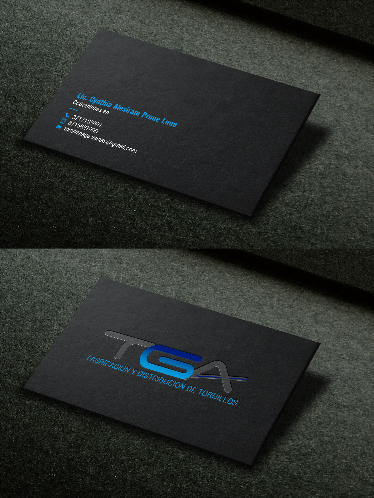 Business Card Design by chandrayaan.creative for TGA | Design #28727549