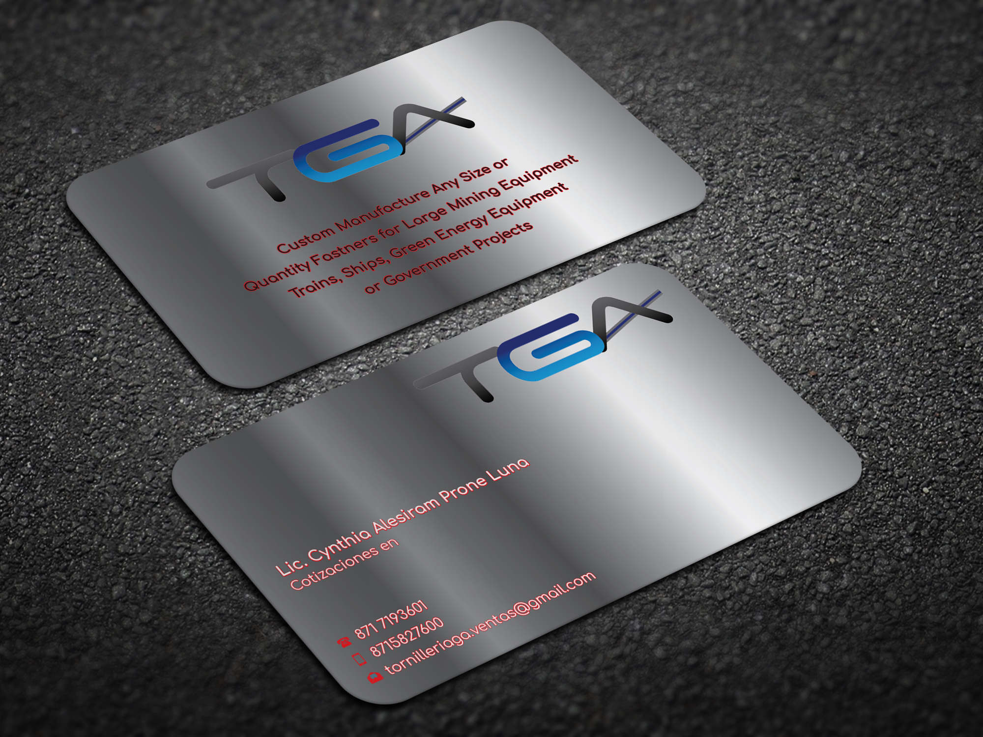 Business Card Design by Magic of Art for TGA | Design #28734173