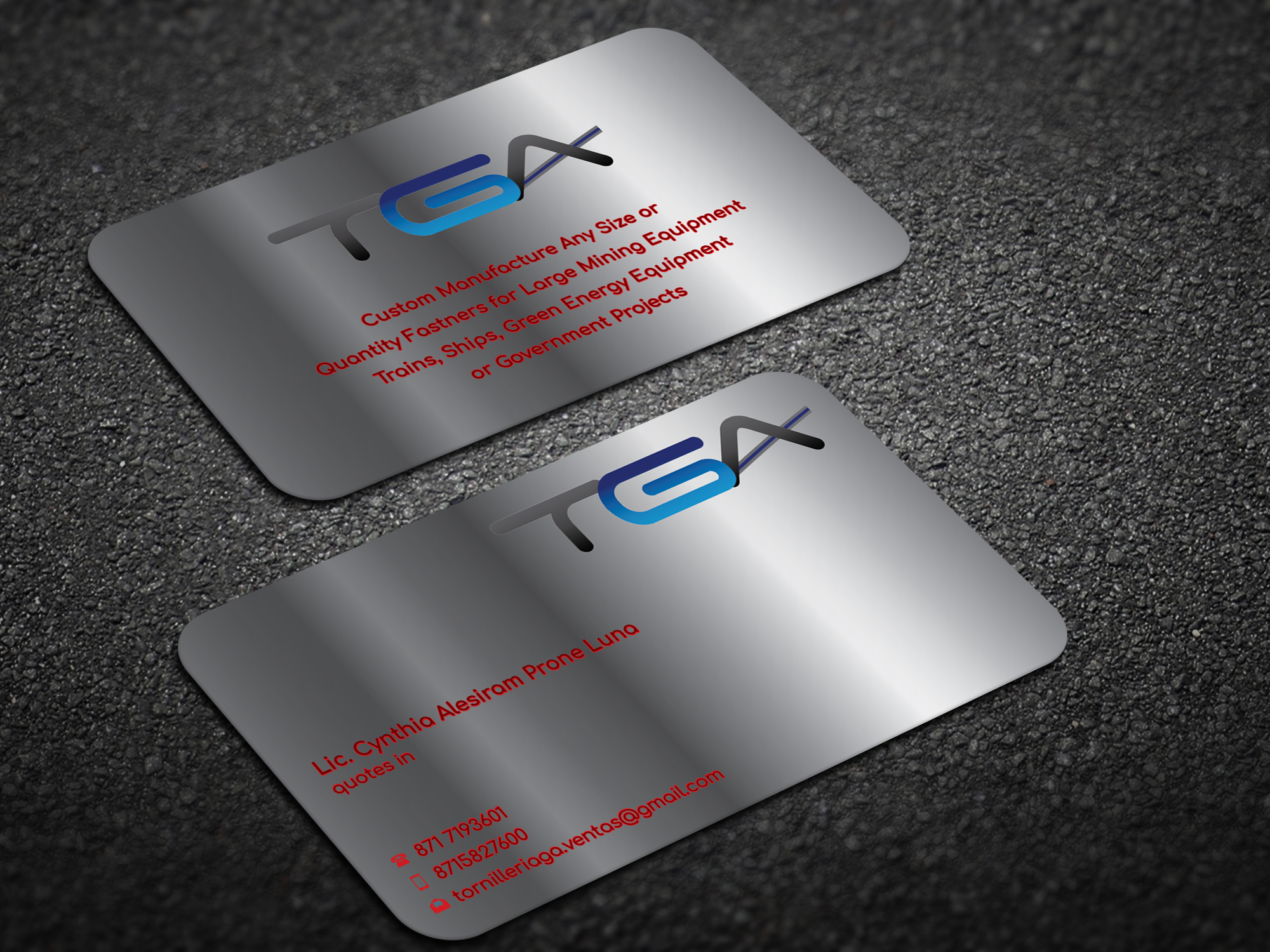 Business Card Design by Magic of Art for TGA | Design #28744300